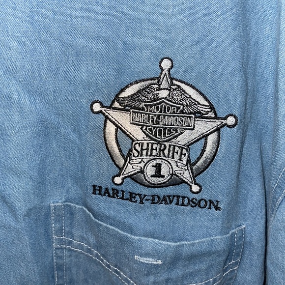 Harley Davidson Button Down - Picture 2 of 4
